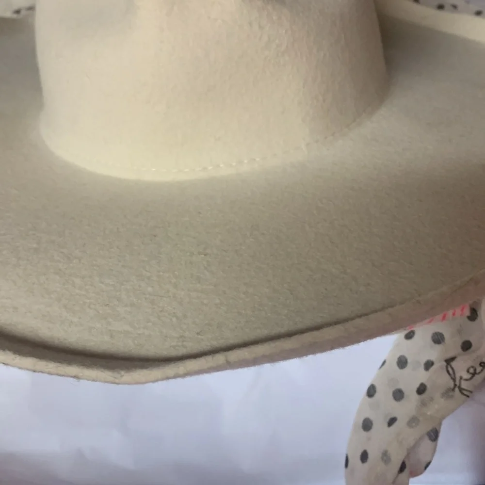 Free people lack of color melodic fedora new with tags size small needs reshape